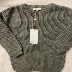 Quince Toddler Organic Cotton Sweater 4T